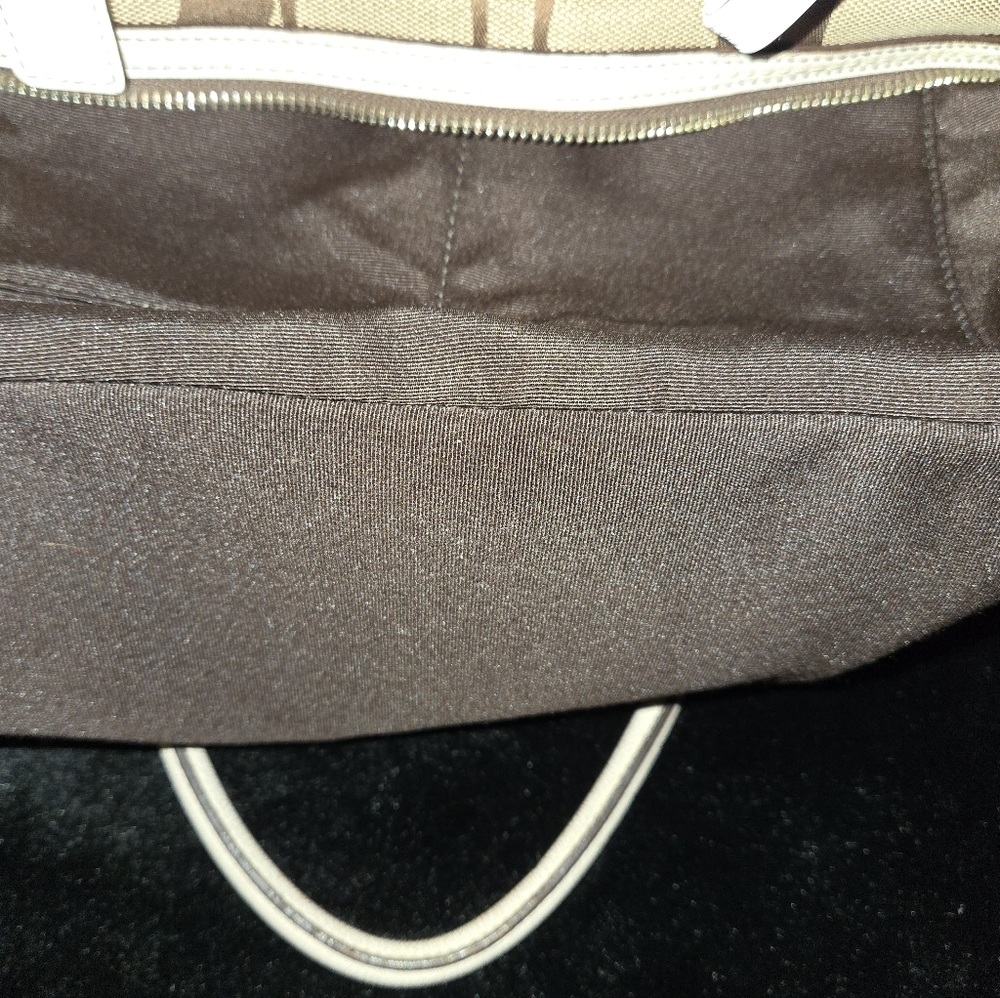 Coach Signature Monogram Pocket Tote Gallery Tote #6232 - Picture 12 of 15